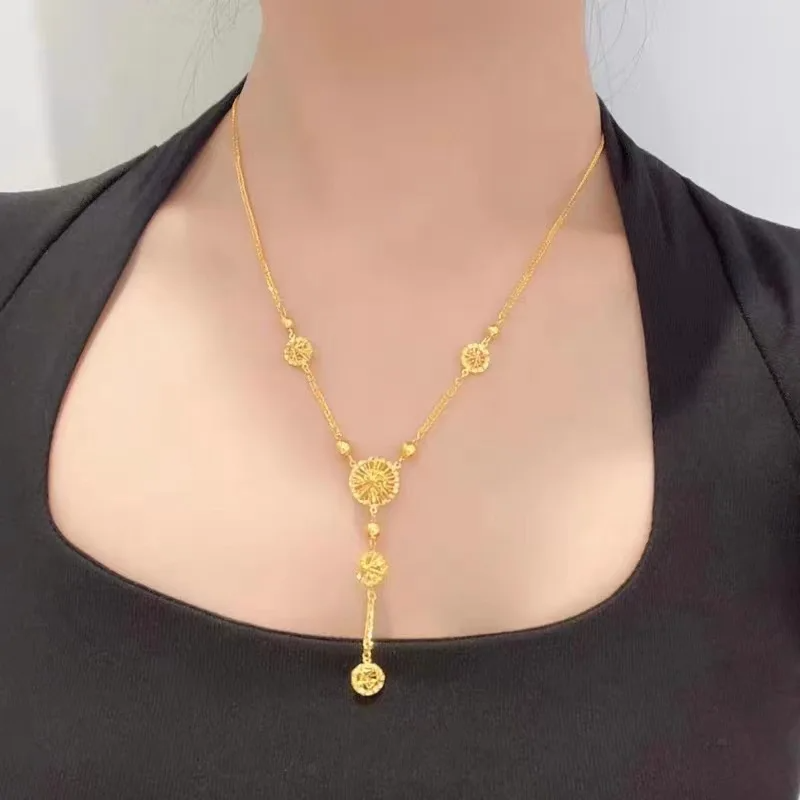 Golden Tassle Necklace