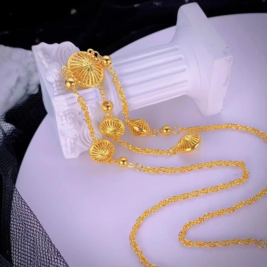 Golden Tassle Necklace
